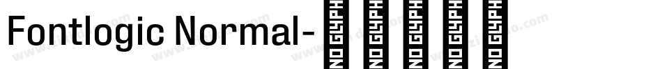 Fontlogic Normal字体转换